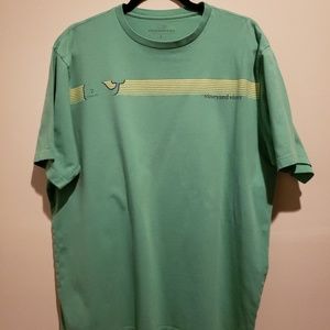 Men's Vineyard Vines Green T-shirt Large